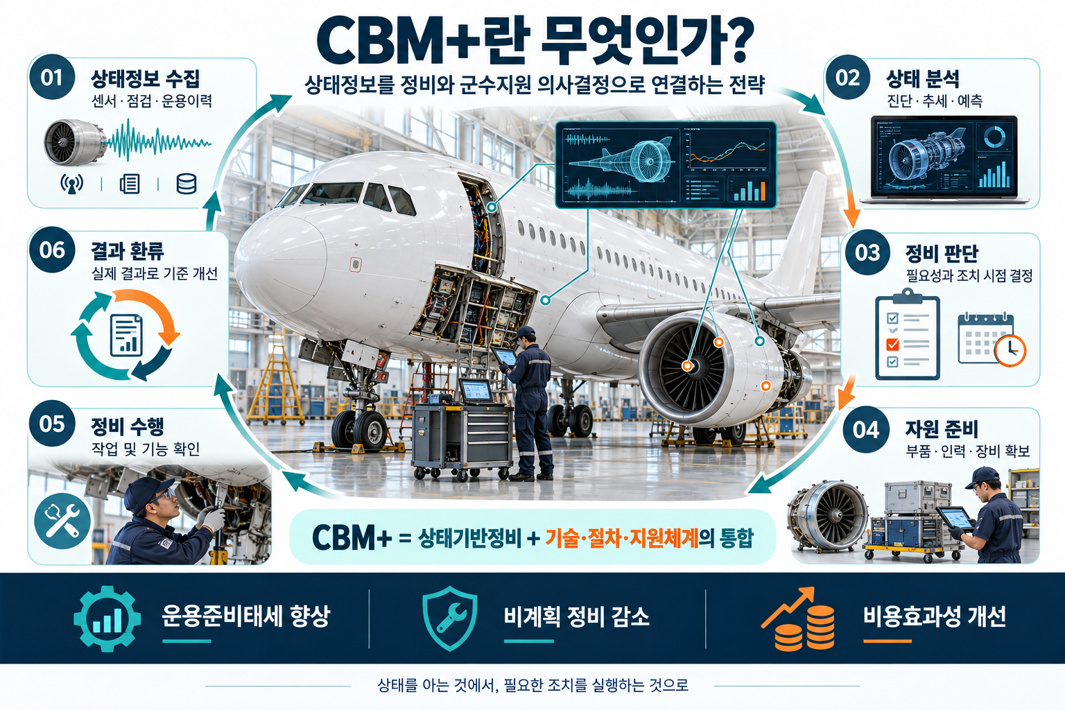 CBM+란 무엇인가? 상태정보를 정비와 군수지원 의사결정으로 연결하는 전략