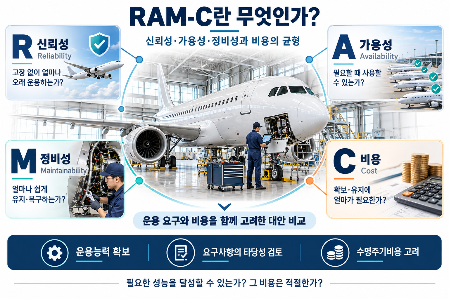 RAM-C란 무엇인가? 신뢰성·가용성·정비성과 비용을 함께 분석하는 이유